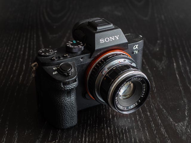 F.Zuiko Auto-S 38mm f/1.8 - Olympus Pen F lenses on full-frame