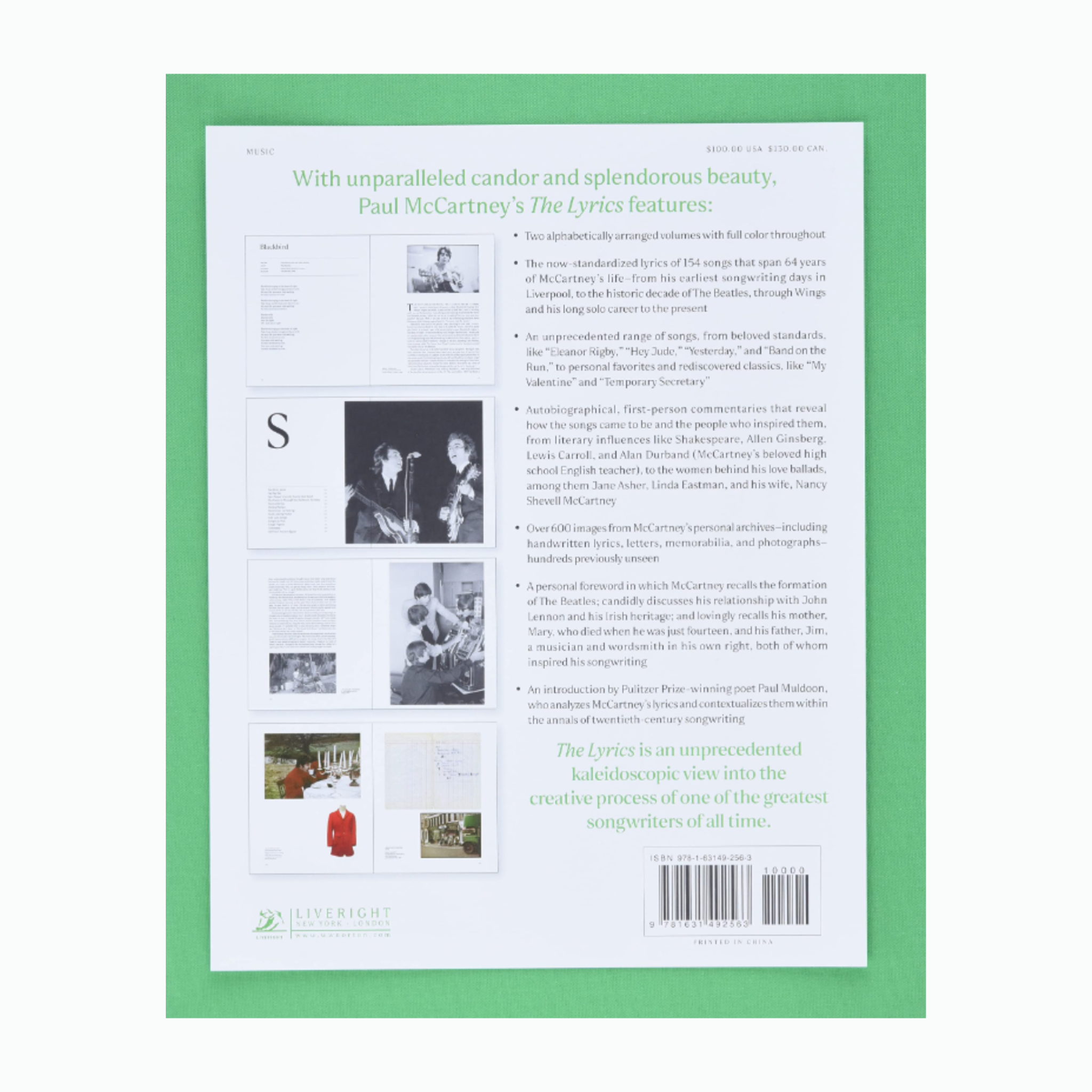 Paul McCartney: The Lyrics – Comerford Collection