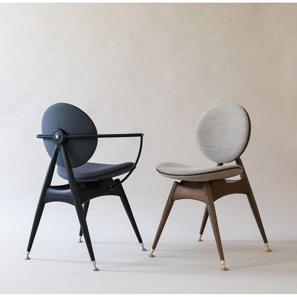 CIRCLE DINING CHAIR with armrest｜オーバーガード & ディルマン