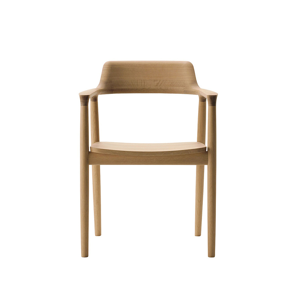 HIROSHIMA ARM CHAIR WOODEN SEAT｜マルニ木工｜コンフォートQ｜阪急