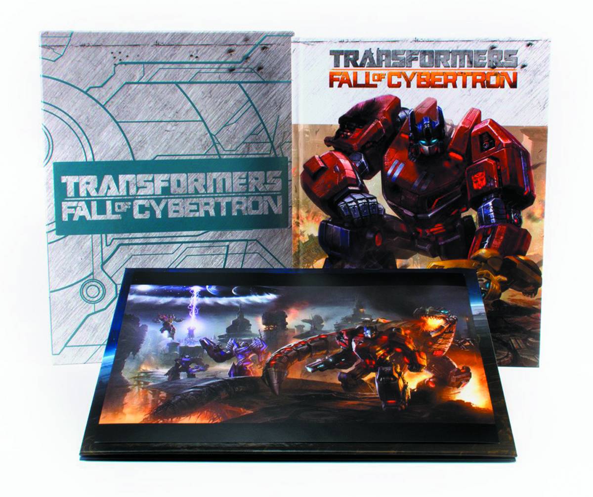 Transformers Art of Fall of Cybertron Hardcover Red Label Edition