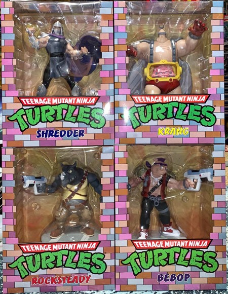 PCS TMNT Villains Statues | Comic Reviews by Walt