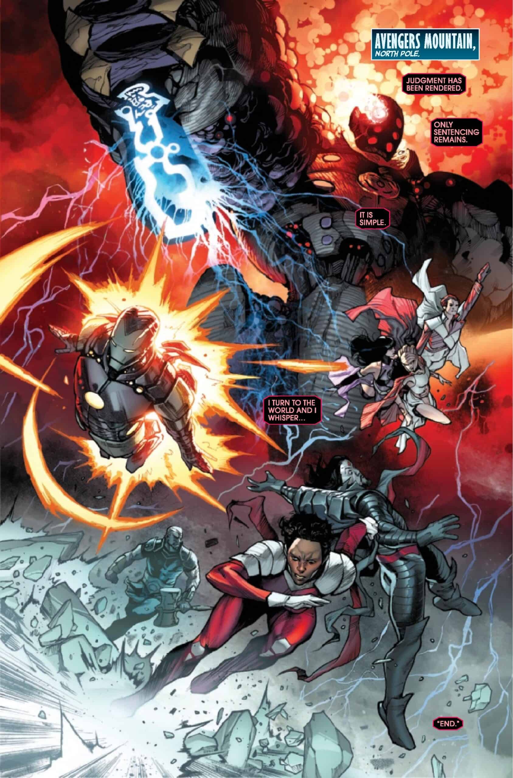 SNEAK PEEK: Preview of MARVEL COMICS A.X.E.: JUDGEMENT DAY #5