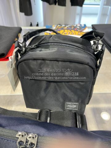 コムデギャルソンオム ×ポーター サイコロ型ショルダーバッグ-24SS