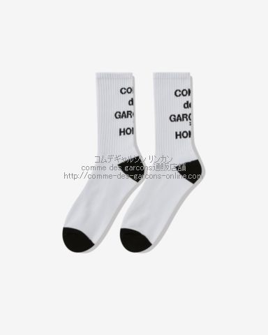 コムデギャルソンオム ロゴ ソックス・靴下| コムデギャルソン