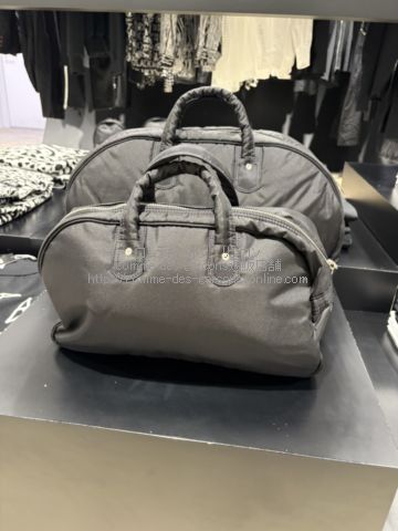 ブラック コムデギャルソン×ポーター 中わたナイロンボストンバッグ