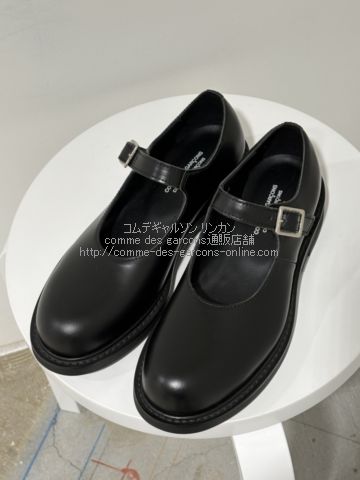 コムコム定番 レザーシューズ-ワンストラップ-| コムデギャルソン