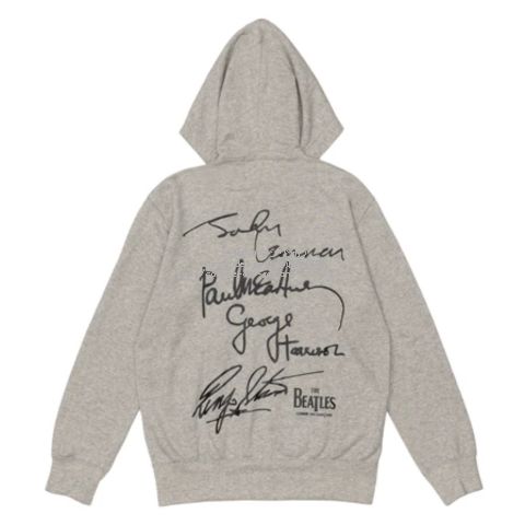 コムデギャルソン ビートルズ限定パーカー-フーディー-サイン風-