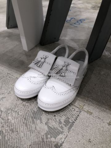 タオ コムデギャルソン タッセル ローファー風レザースニーカー-2022AW