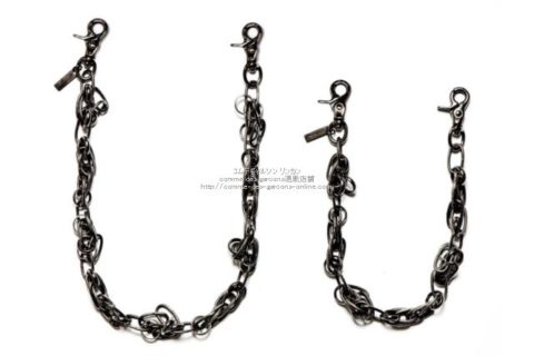 コムデギャルソン青山限定ウォレットチェーン-ブラック