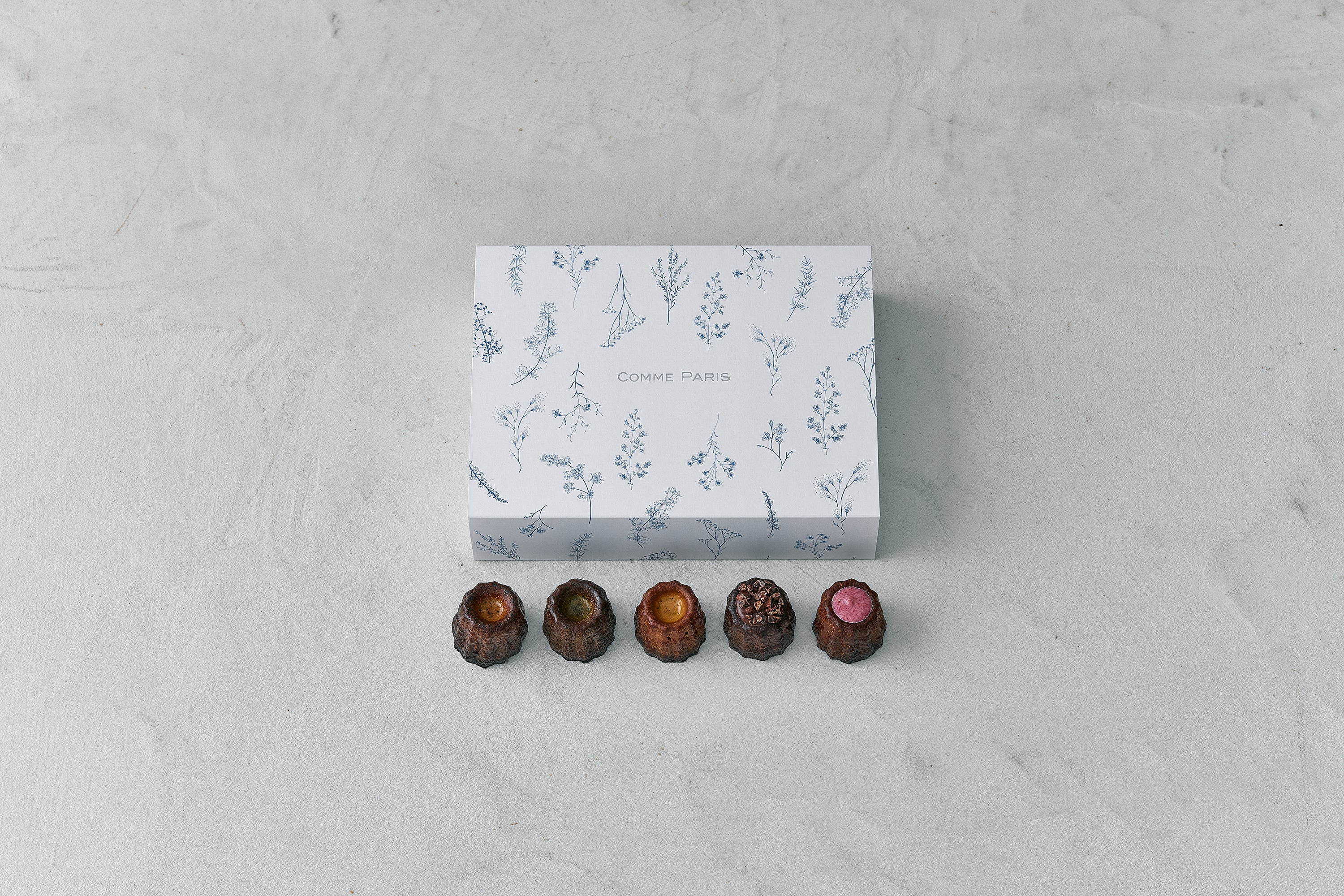 Première（プルミエール）｜5種カヌレ詰め合わせ缶ギフト｜COMME PARIS