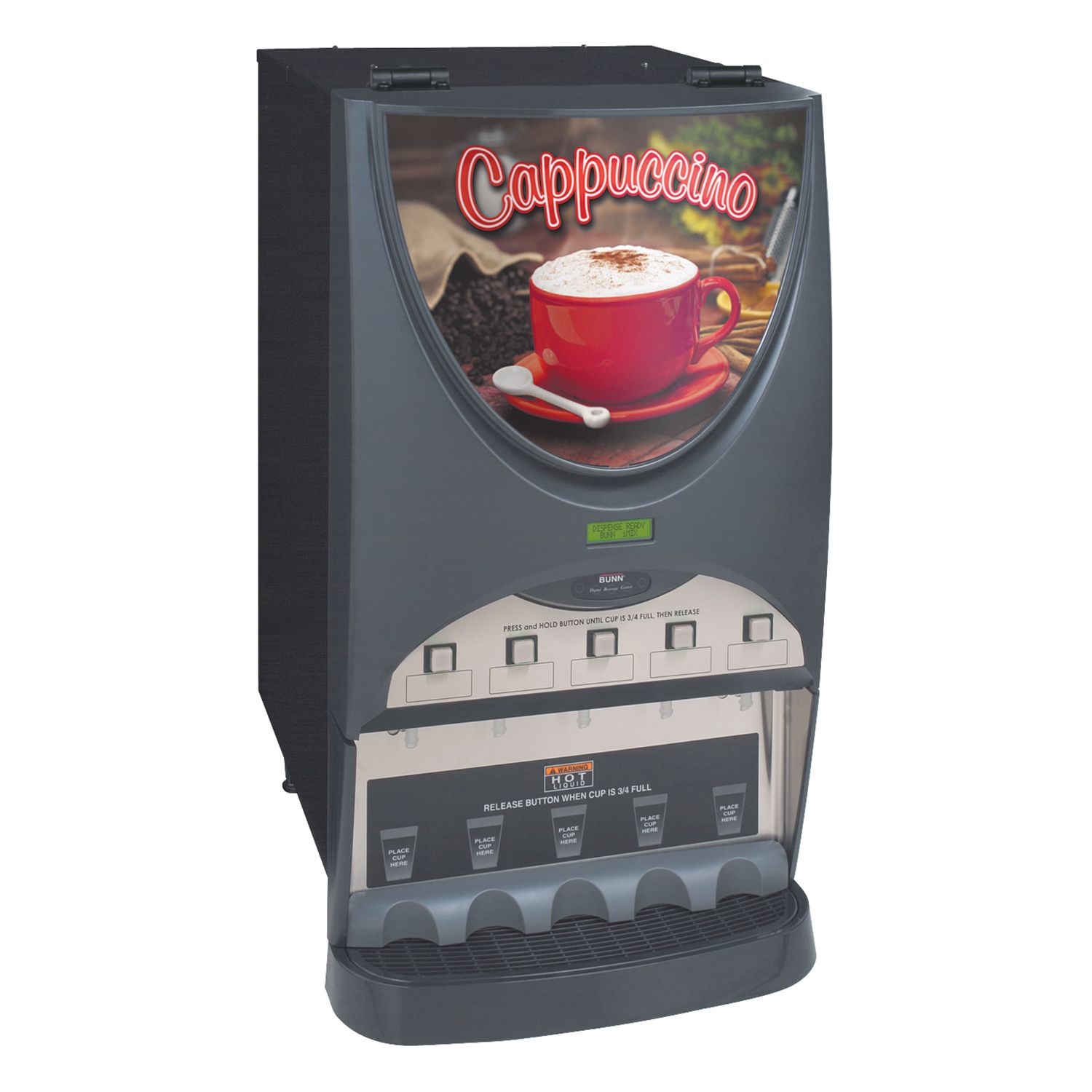 iMIX-5S+ Top Hinge - Hot Chocolate/Cappuccino - BUNN Commercial Site