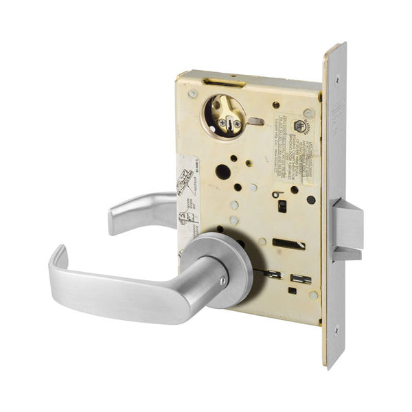 Sargent LC-8255-LNL Office or Entry Mortise Lock, L - Lever, LN - Rose