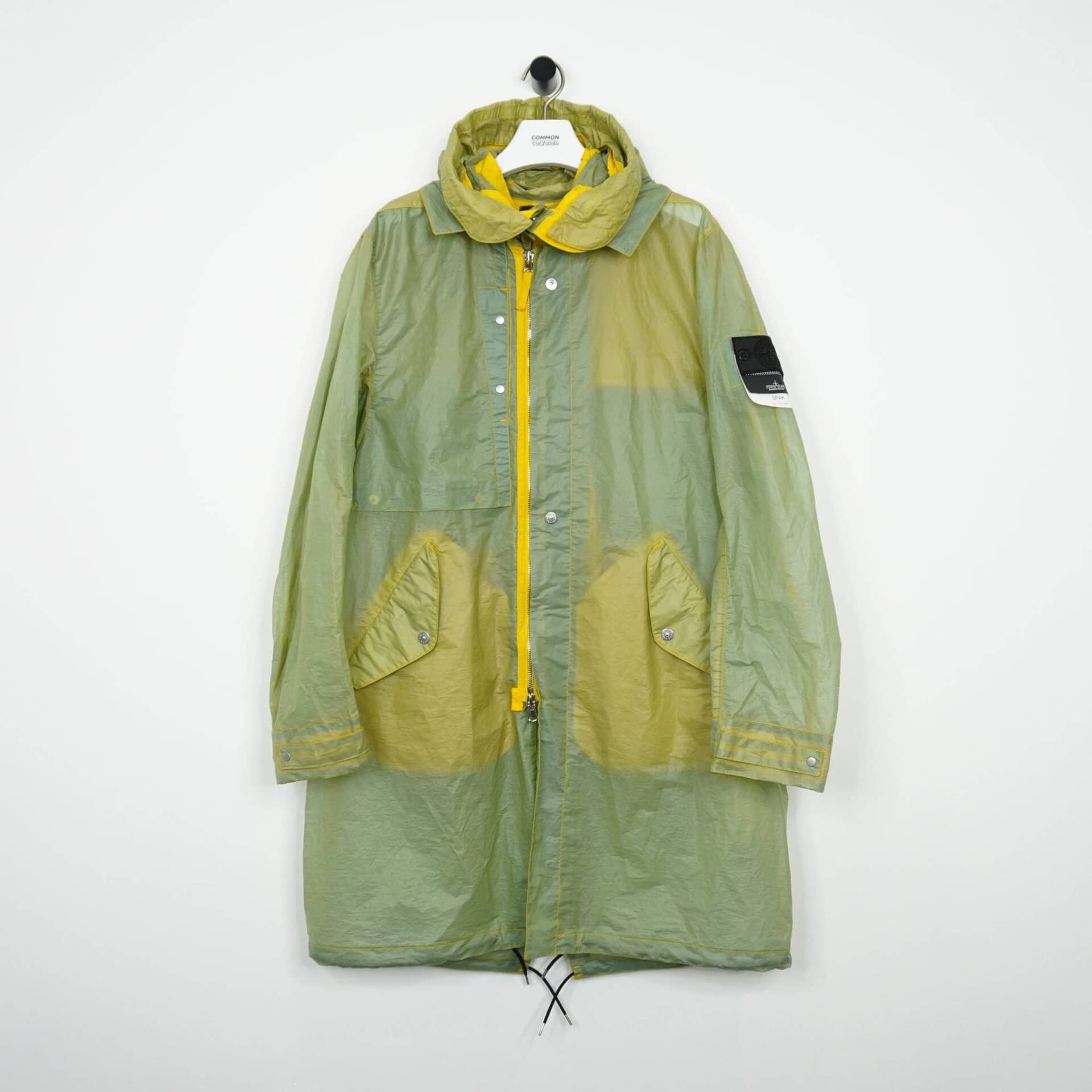 Stone Island Yellow Shadow Project Opak Long Parka Jacket | Common