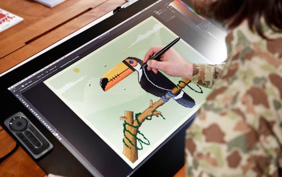 Wacom Cintiq Pro 24 Touch Digital Drawing Display - Wacom