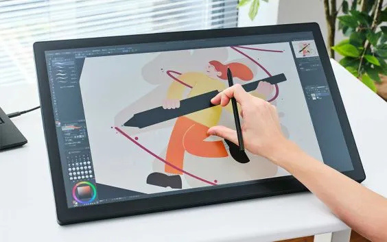 Wacom Cintiq 24 Touch Digital Drawing Display (2025) - Wacom