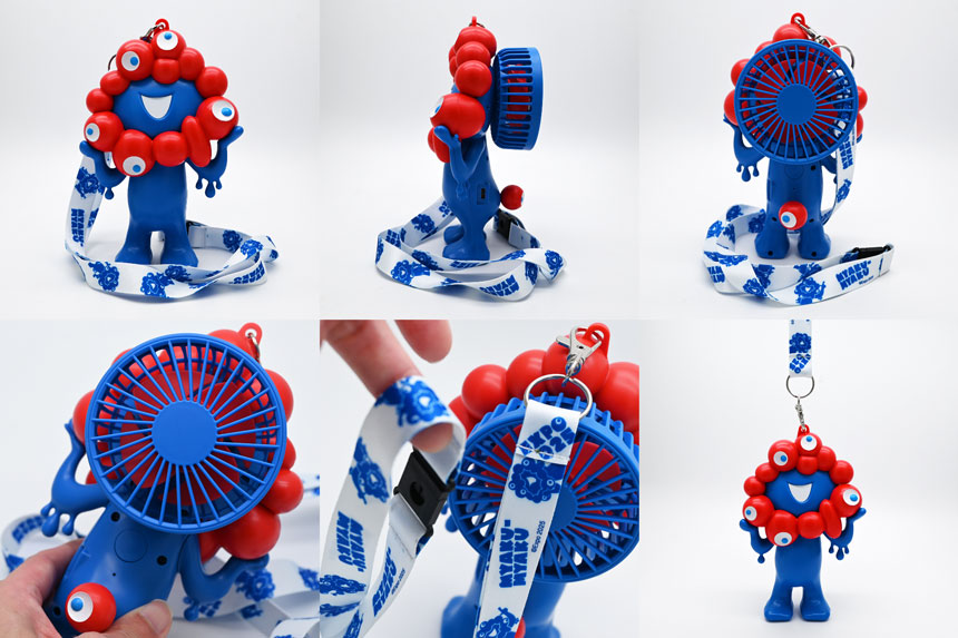 大阪関西万博】ミャクミャクのハンディファンが万博限定で登場