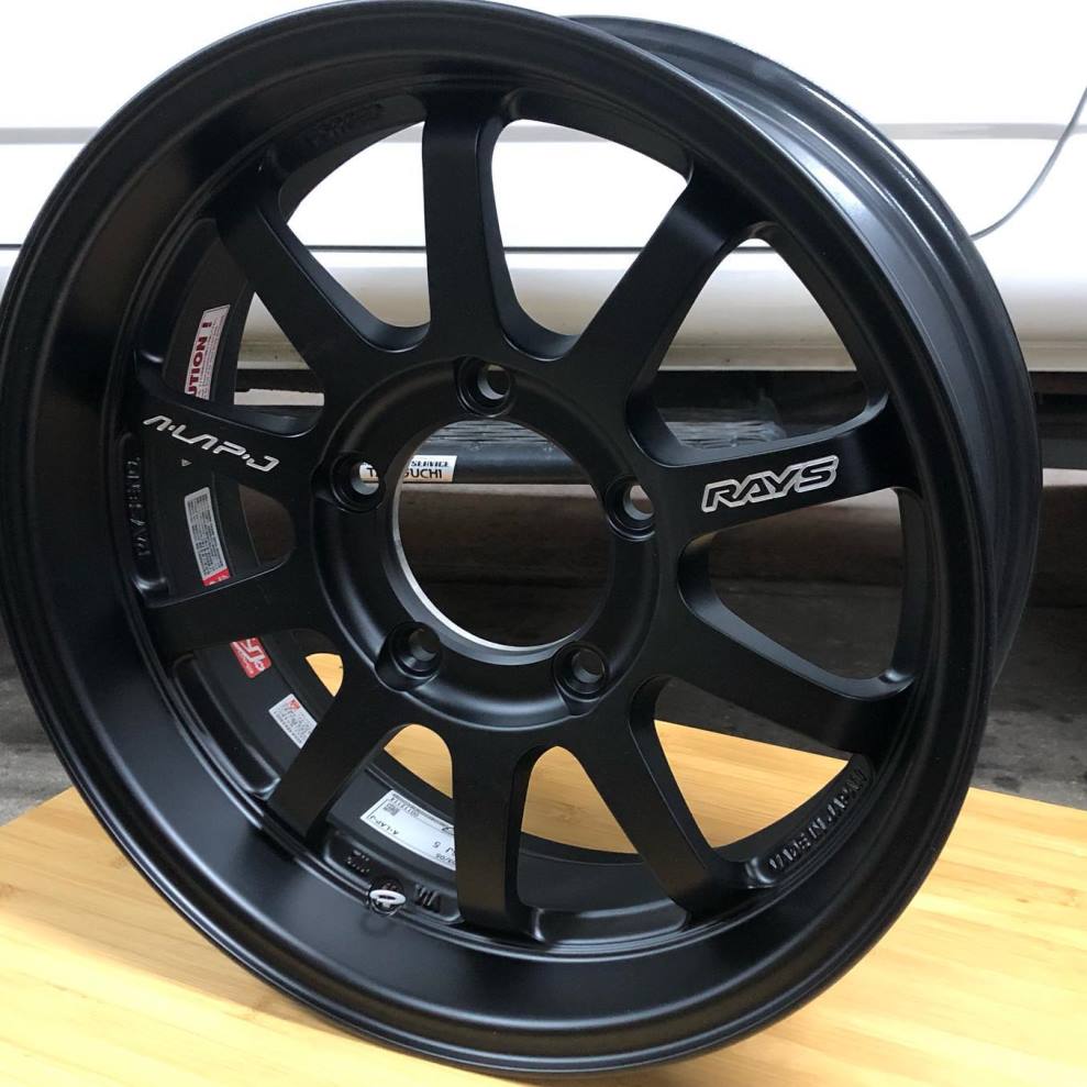 RAYS A-LAP-J Matte Black 16