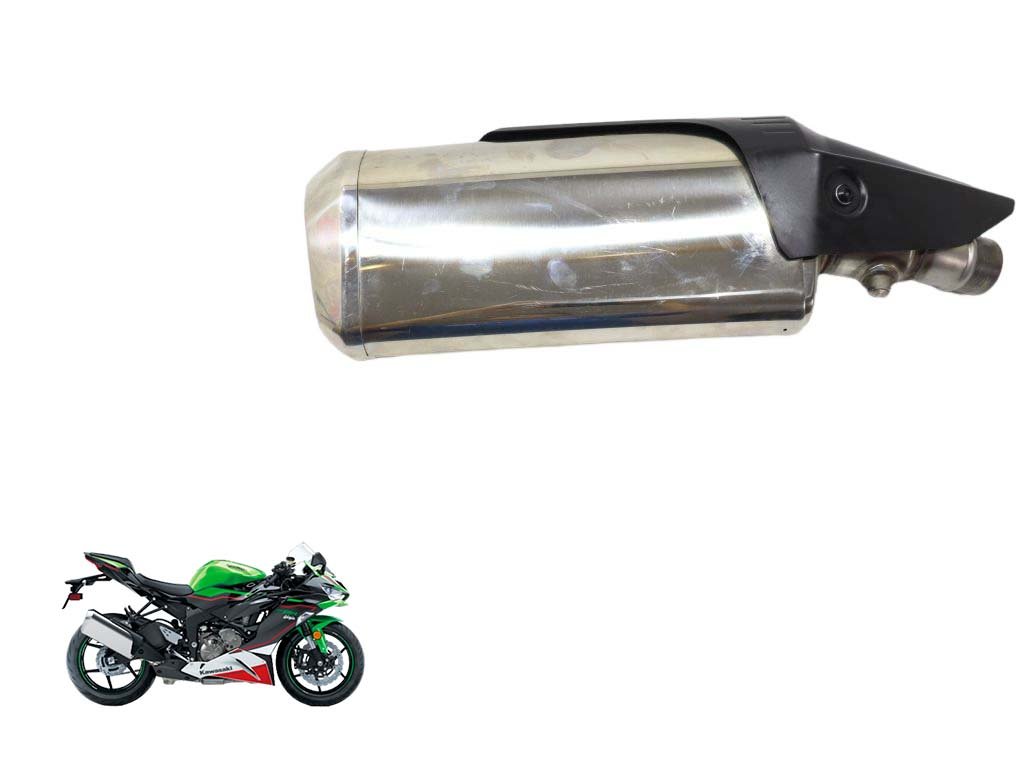 Ponteira Escapamento Kawasaki Zx 6 Zx6 19-24 - CompreSuaPeça