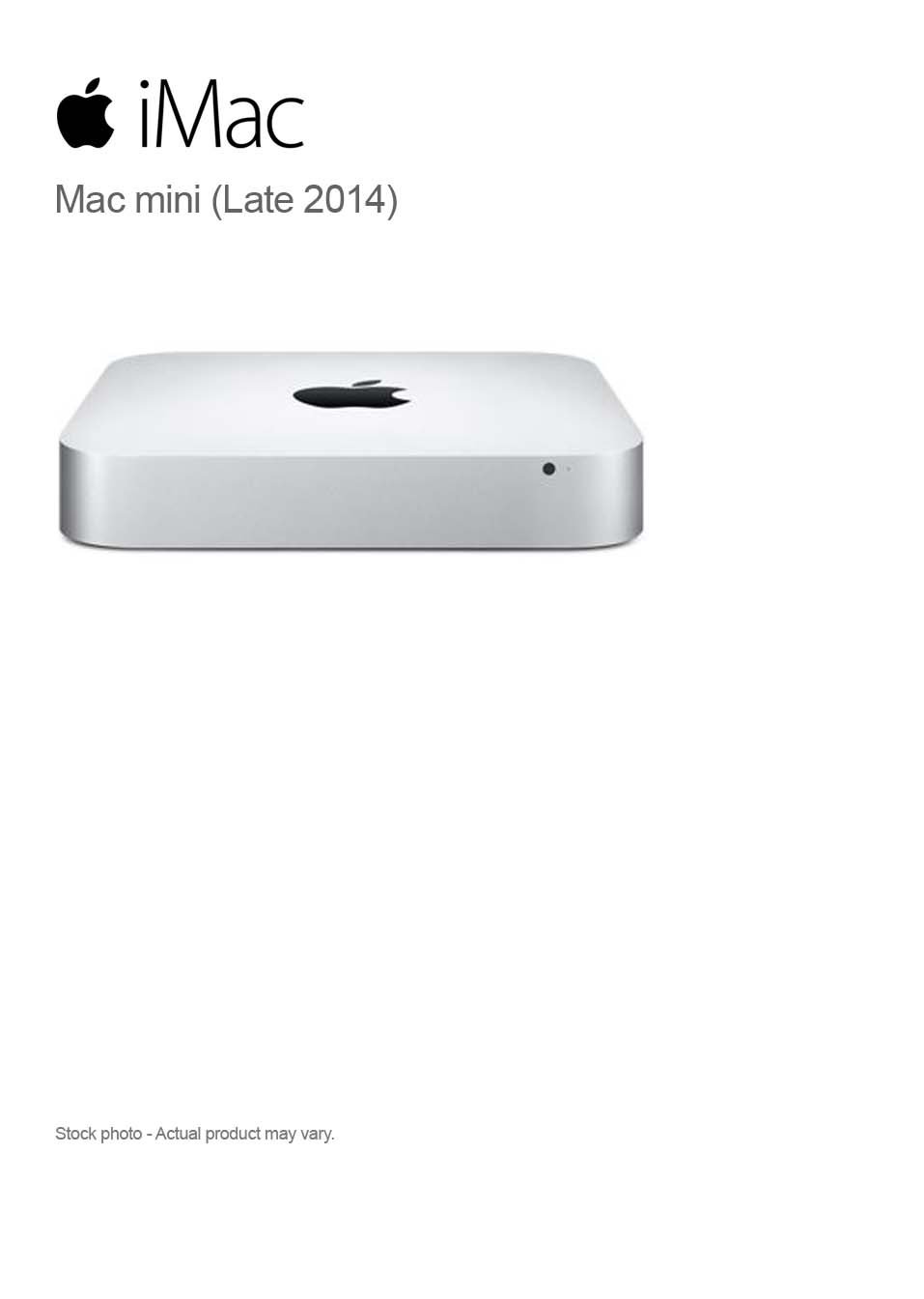Macデスクトップ Mac mini Late2014 / 1TB FUSION / 16GB Mac