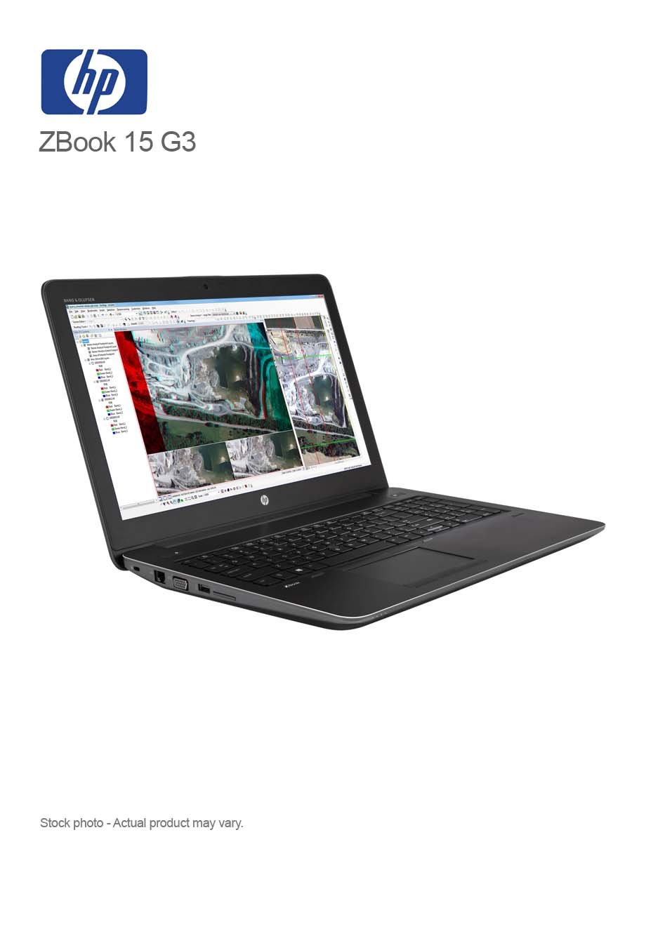 HP ZBook 15 G3 Core i7-6700HQ, 16GB, 256GB NVMe, 15.6