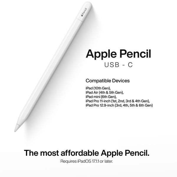 Apple Pencil (USB-C), Model A3085 – Computer Mania