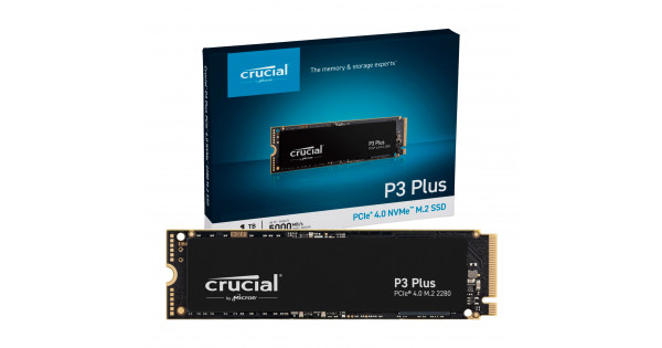 CRUCIAL P3 PLUS PCIE GEN4 NVME M.2 SSD 1TB (USA BRAND)