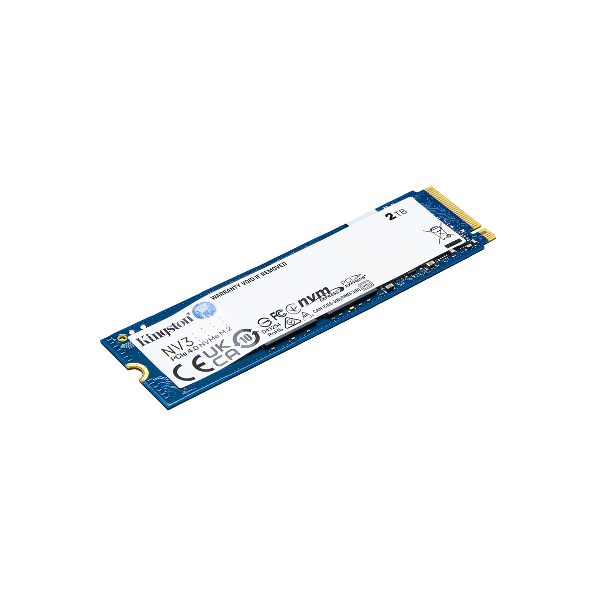Kingston NV3 2TB PCIe Gen 4 NVMe M.2 SSD – Computer Lounge