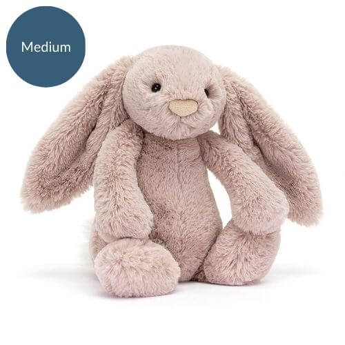 Jellycat Bashful Luxe Bunny Rosa Children's Soft Toy – Contempo