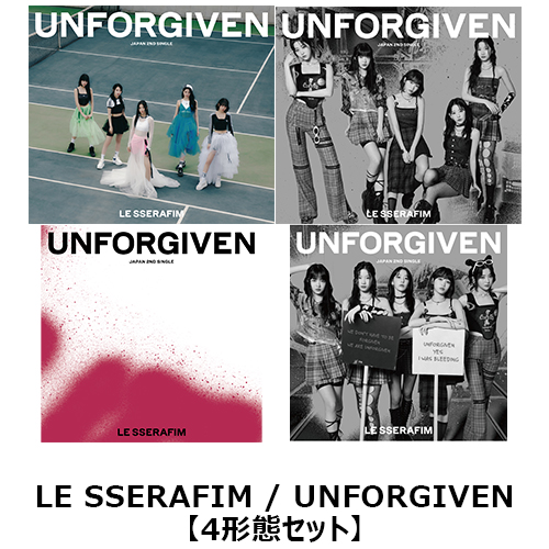UNFORGIVEN [4形態セット][CD MAXI][+DVD] - LE SSERAFIM - UNIVERSAL