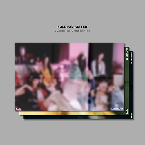 EASY [3形態セット][CD] - LE SSERAFIM - UNIVERSAL MUSIC JAPAN