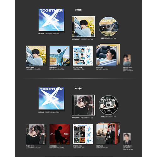 The Star Chapter: TOGETHER (Solo Track Ver.) [5形態セット][CD