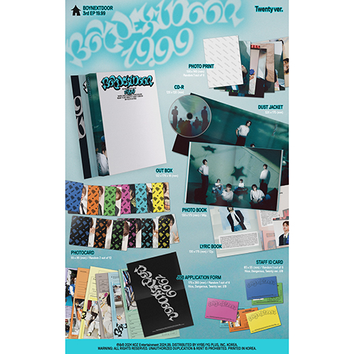 19.99 [3形態セット][CD] - BOYNEXTDOOR - UNIVERSAL MUSIC JAPAN