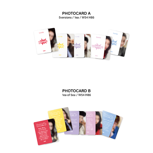 bomb [5形態セット : GLLIT ver.][CD] - ILLIT - UNIVERSAL MUSIC JAPAN