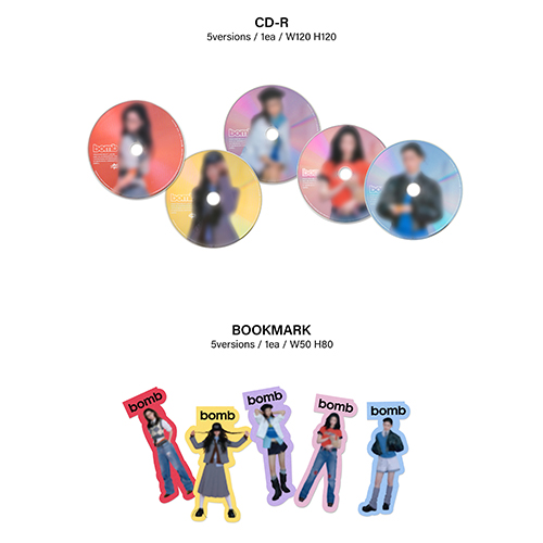 bomb [5形態セット : GLLIT ver.][CD] - ILLIT - UNIVERSAL MUSIC JAPAN