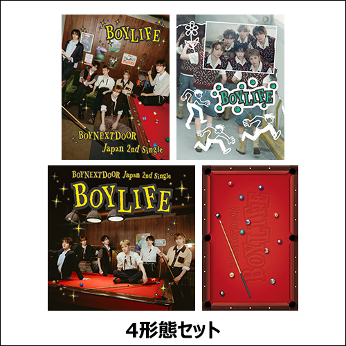 BOYLIFE [4形態セット][CD MAXI][+ブックレット] - BOYNEXTDOOR