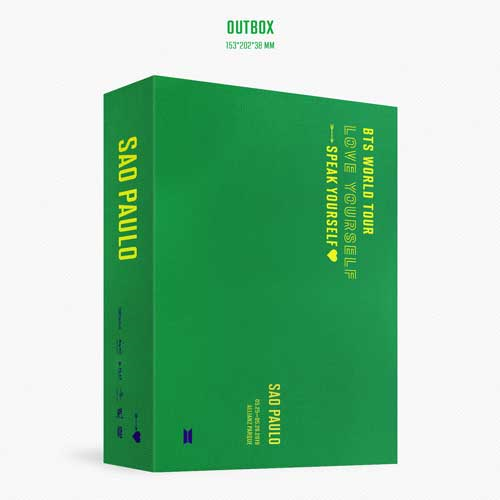 BTS WORLD TOUR 'LOVE YOURSELF: SPEAK YOURSELF' SAO PAULO[DVD