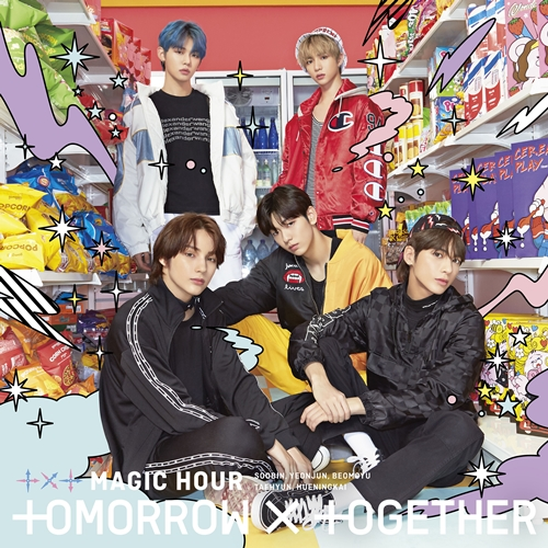 MAGIC HOUR [初回限定盤A][CD MAXI][+DVD] - TOMORROW X TOGETHER