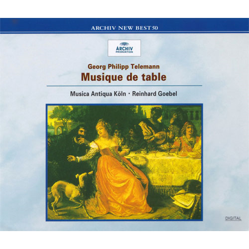 テレマン：ターフェルムジーク（第1～3集）[CD] - ムジカ