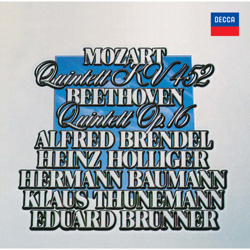 ベートーヴェン＆モーツァルト：ピアノと管楽器のための五重奏曲[CD