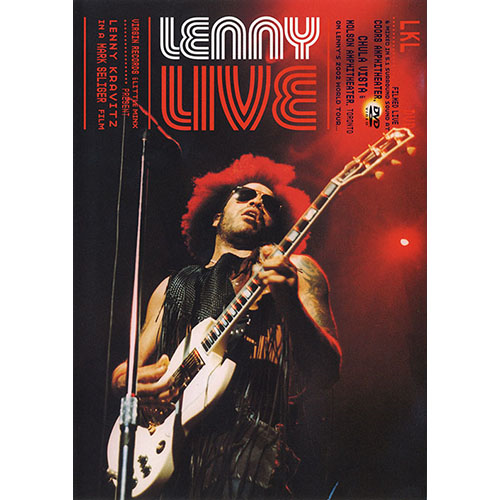 ライヴ[DVD] - レニー・クラヴィッツ - UNIVERSAL MUSIC JAPAN