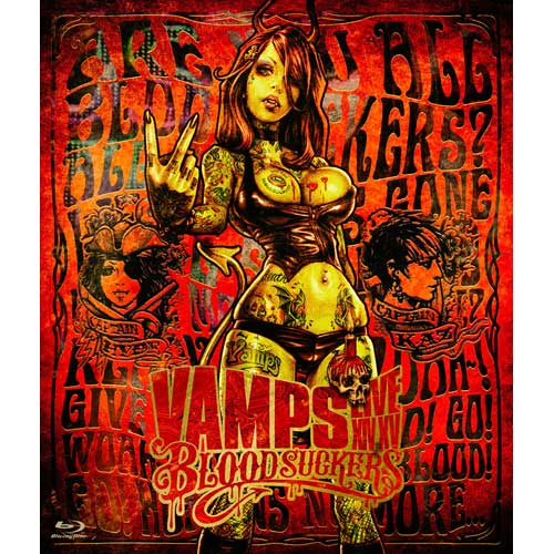 VAMPS LIVE 2015 BLOODSUCKERS [通常盤][Blu-ray] - VAMPS - UNIVERSAL