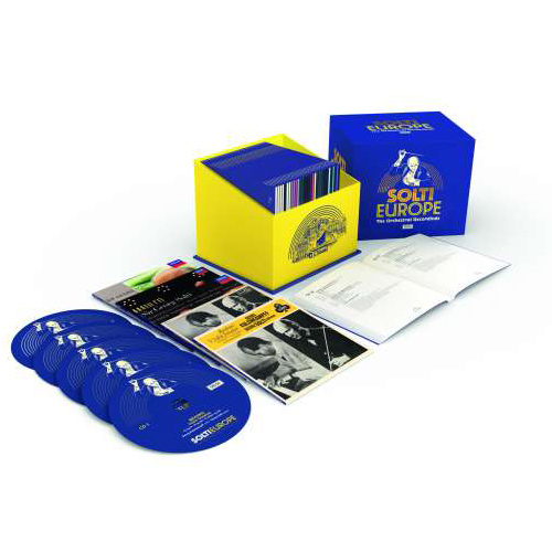 Solti in Europe/ヨーロッパ管弦楽録音集 [直輸入盤][限定盤][CD44枚組