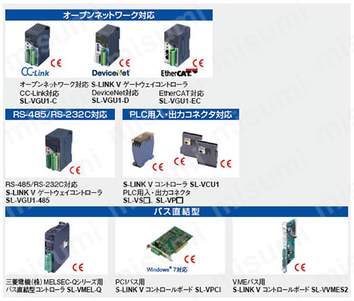 センサ＆省配線リンクシステム S-LINK | Panasonic | MISUMI(ミスミ)