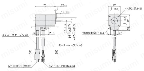 AZM46A0K | ステッピングモーター AZシリーズ | オリエンタルモーター