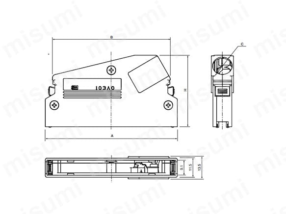 10336-C200-00 | 3M™ MDRシステム 亜鉛ダイキャストシェルキット
