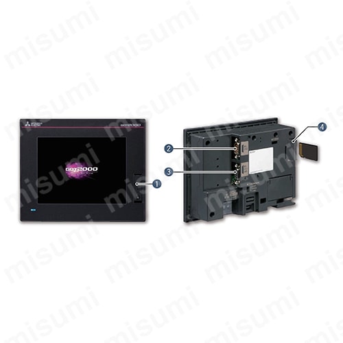 GT2105-QTBDS | GOT2000シリーズ GT21モデル | 三菱電機 | MISUMI(ミスミ)