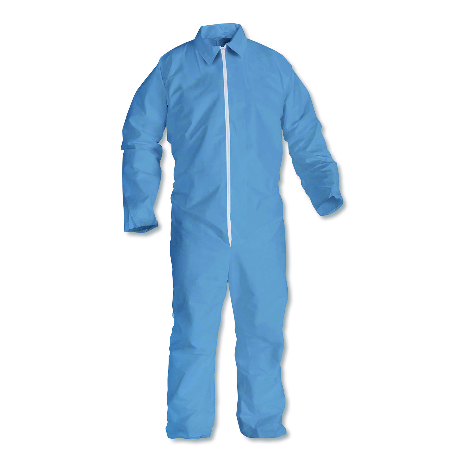 A65 Zipper Front Flame Resistant Coveralls, Hood/Elastic Wrists