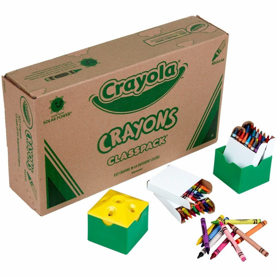 CYO528019 - Crayola 64-Color Crayon Classpack - Assorted - 1 Box