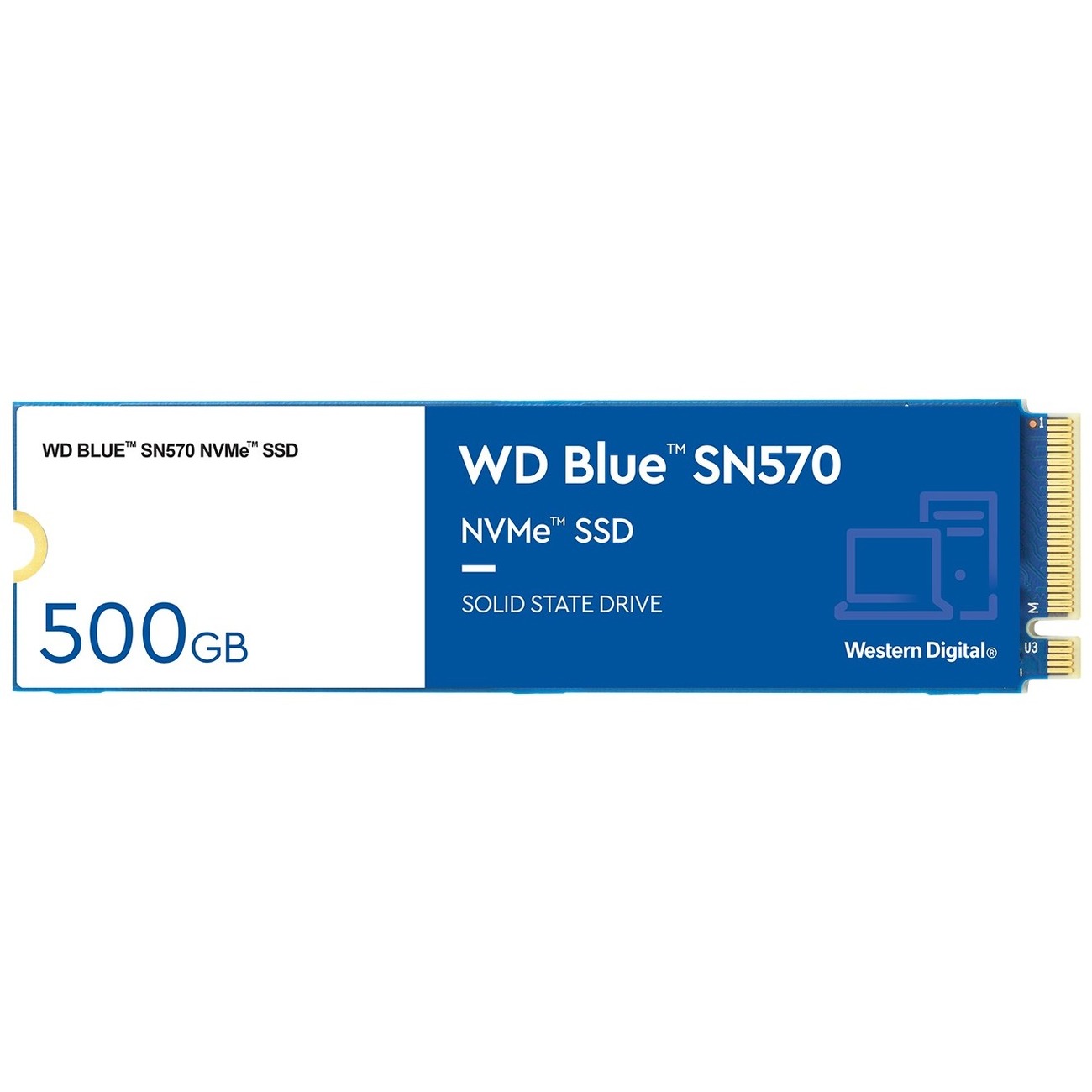 Western Digital WD Blue SN570 NVMe M.2 2280 500GB PCI-Express 3.0
